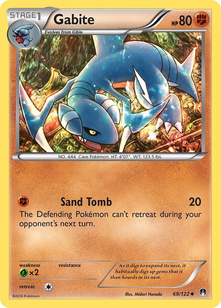 Gabite - XY - BREAKpoint