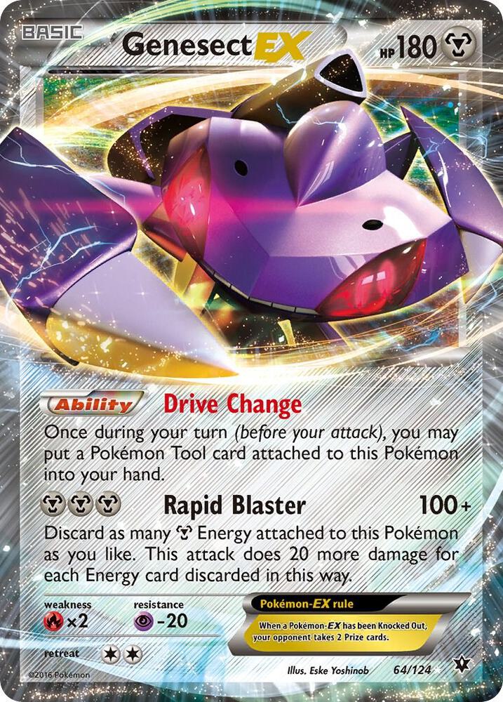 Genesect EX - XY - Fates Collide