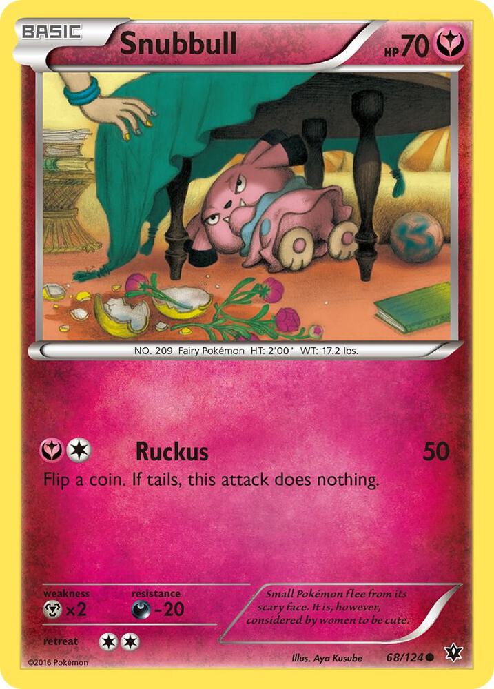 Snubbull - XY - Fates Collide