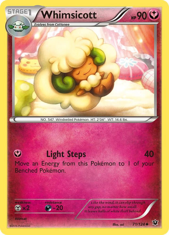 Whimsicott - XY - Fates Collide