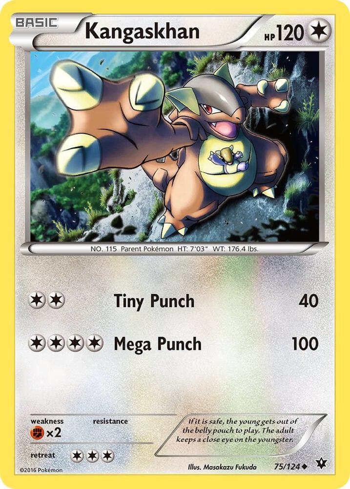 Kangaskhan - XY - Fates Collide