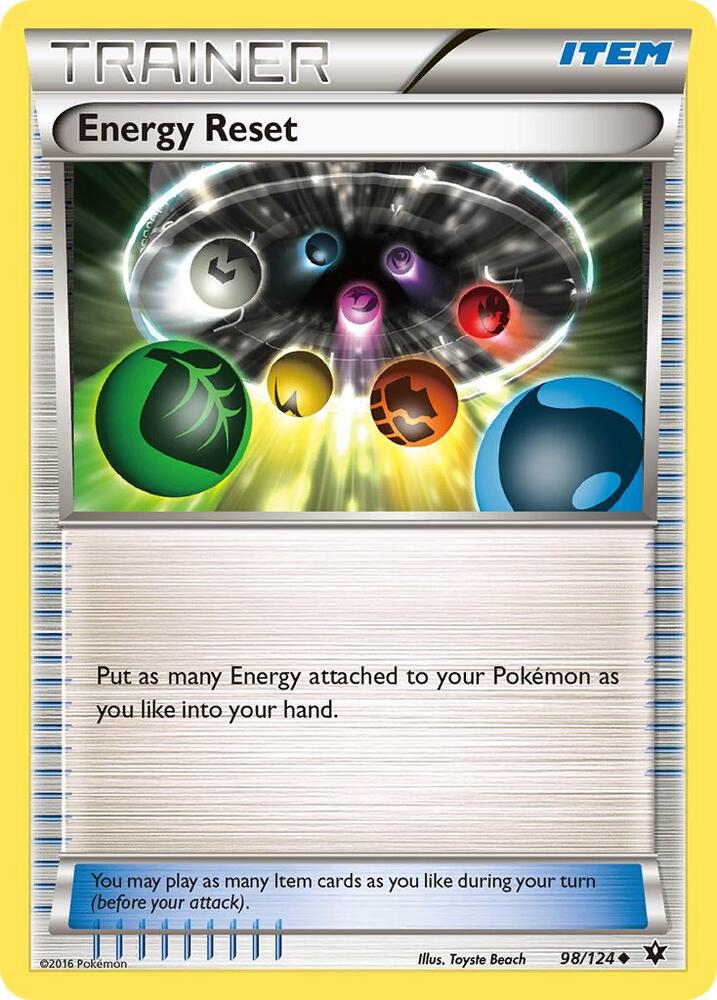 Energy Reset - XY - Fates Collide
