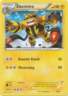 Electivire - XY Trainer Kit: Pikachu Libre & Suicune