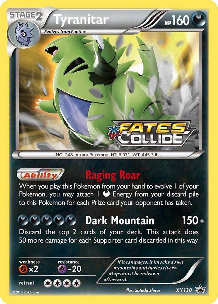 Tyranitar (Prerelease) - XY Promos