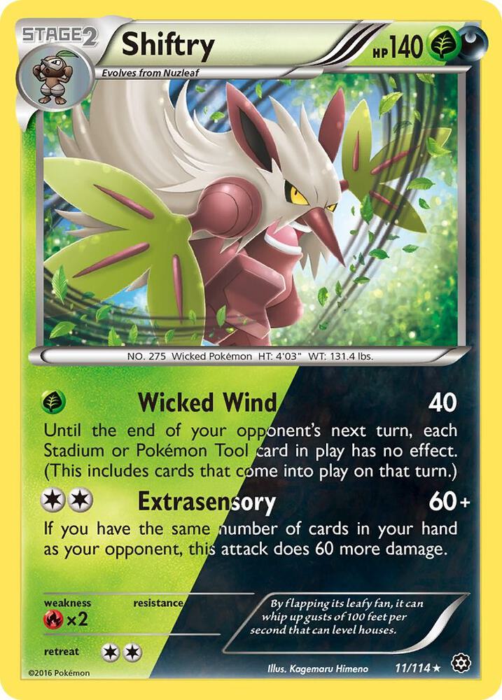Shiftry - XY - Steam Siege