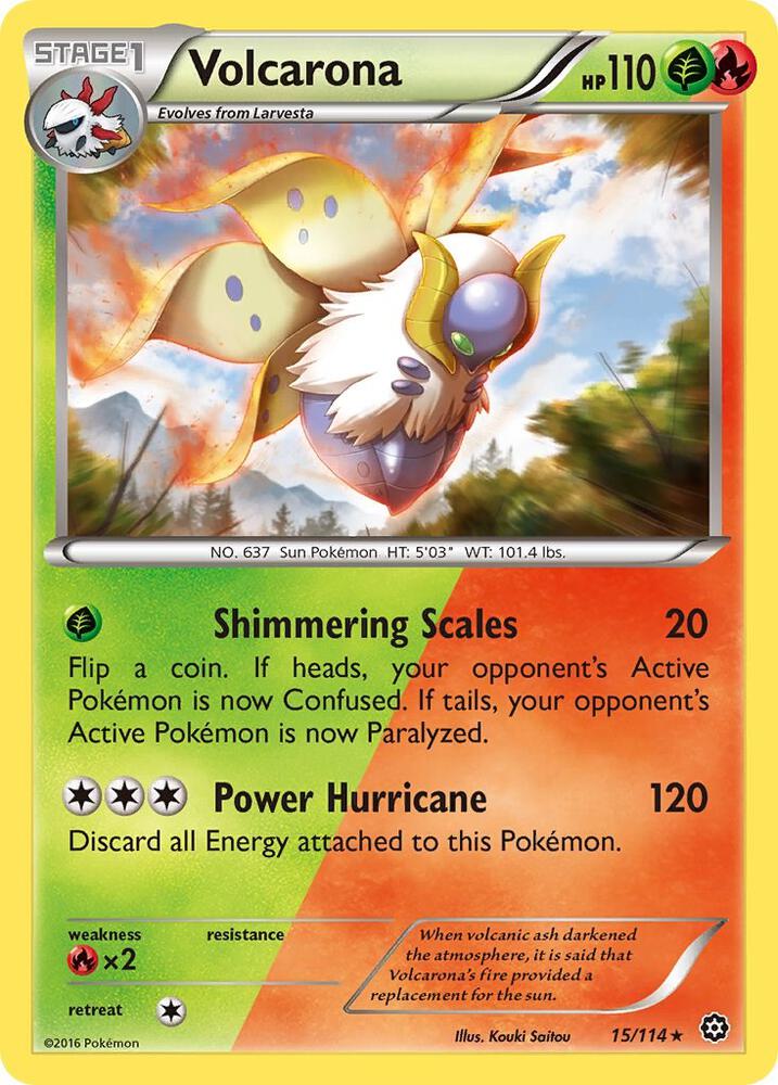Volcarona - XY - Steam Siege