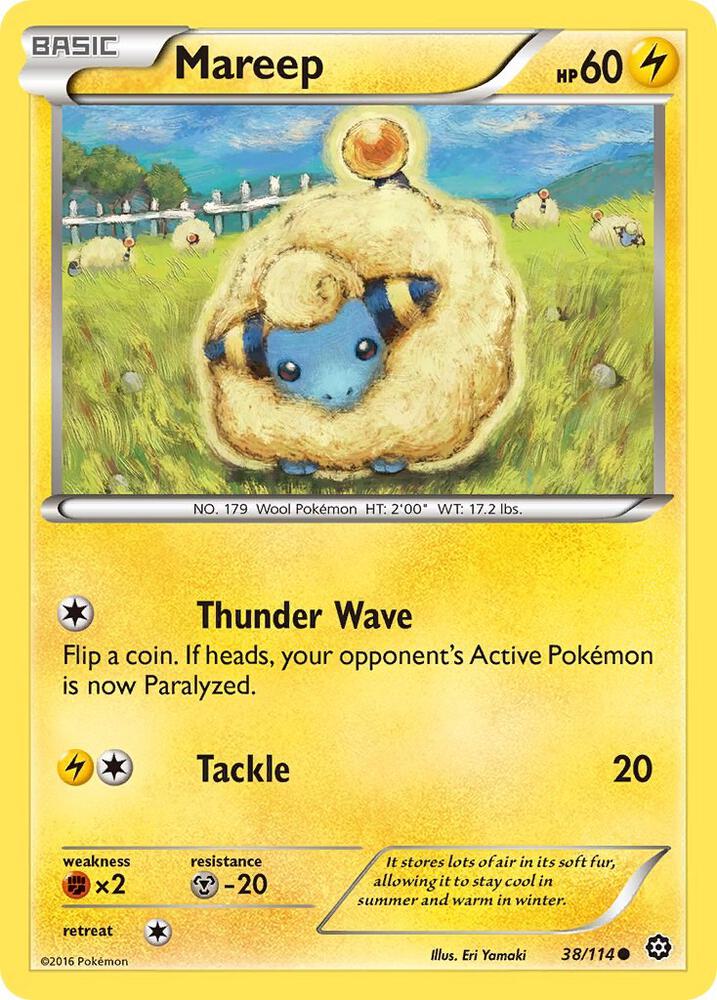 Mareep - XY - Steam Siege