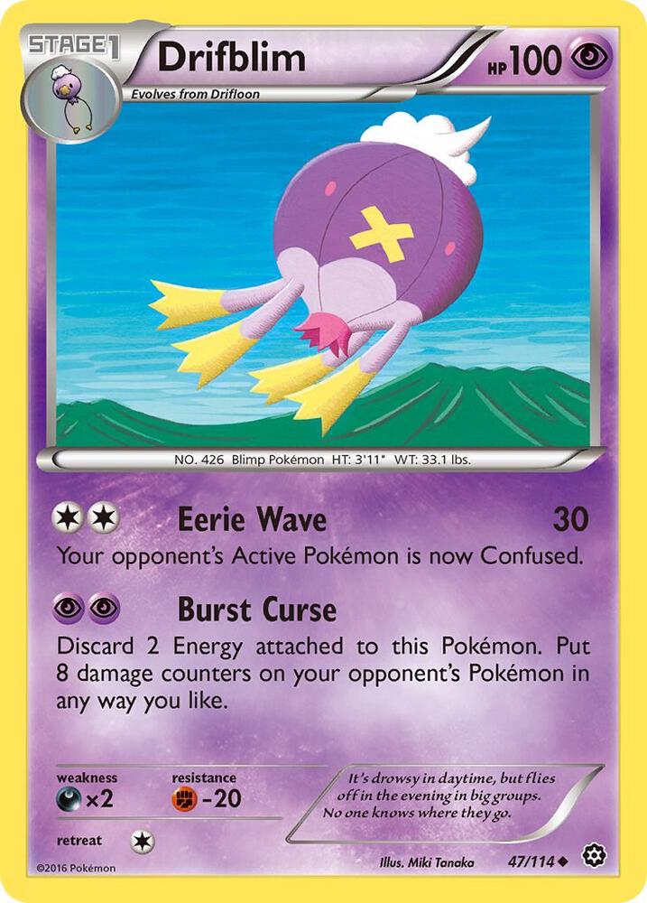 Drifblim - XY - Steam Siege