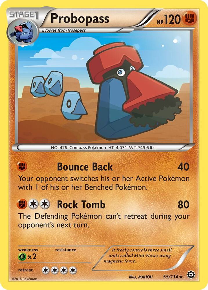 Probopass - XY - Steam Siege