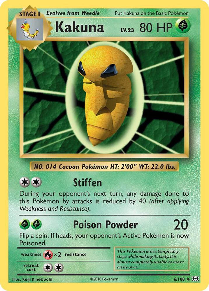Kakuna - XY - Evolutions
