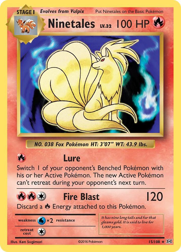 Ninetales - XY - Evolutions