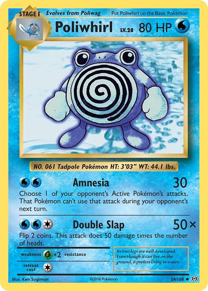 Poliwhirl - XY - Evolutions