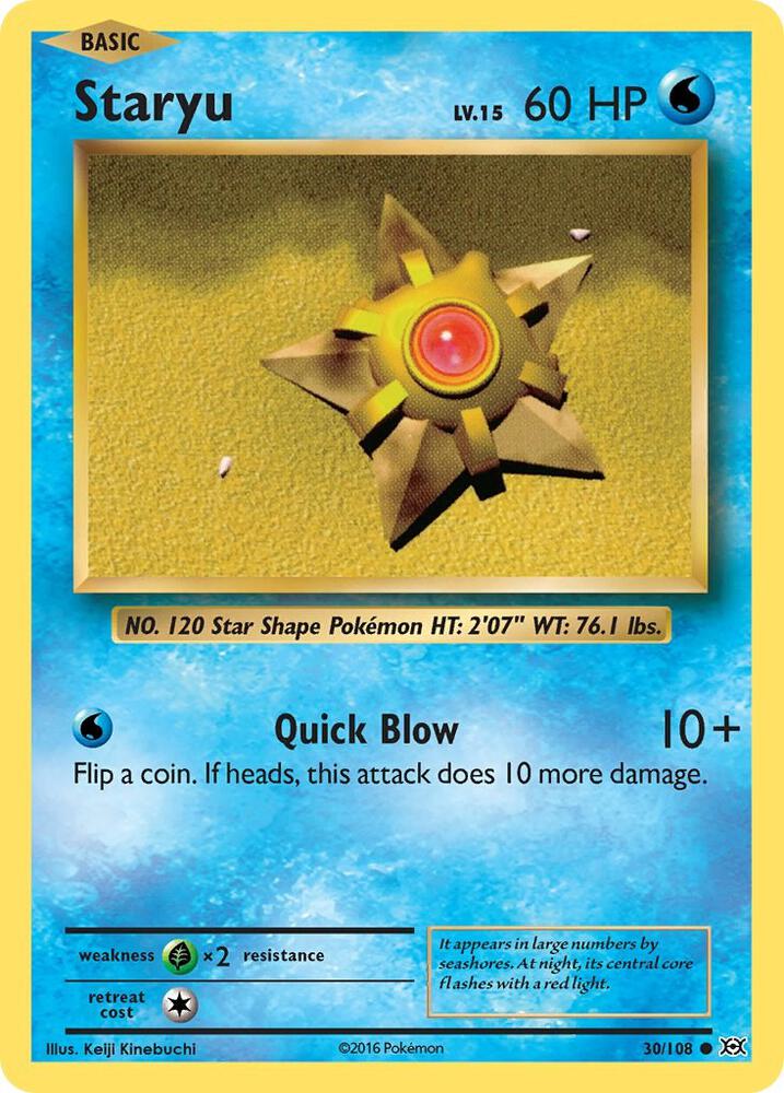 Staryu - XY - Evolutions