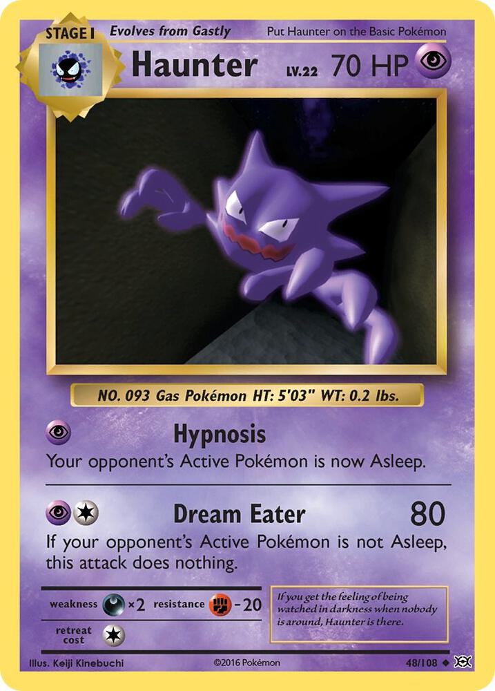 Haunter - XY - Evolutions