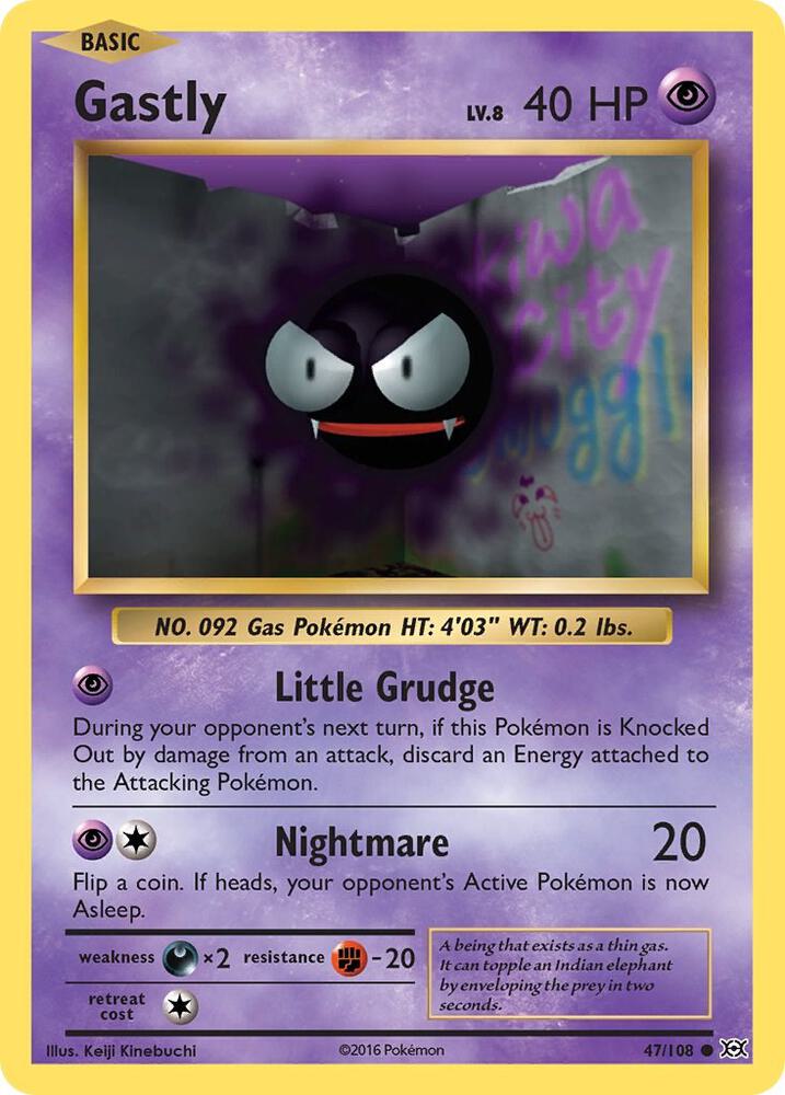 Gastly - XY - Evolutions