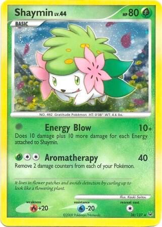 Shaymin - 38/127 (DPPt Platinum) - Deck Exclusives