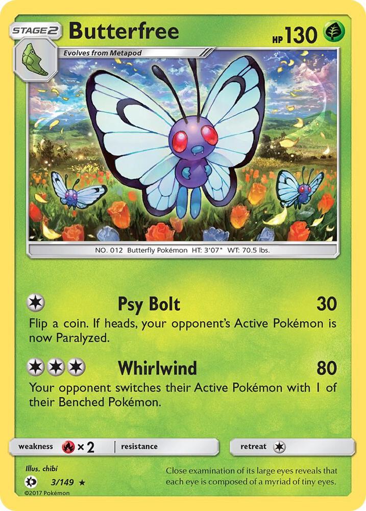 Butterfree - SM Base Set