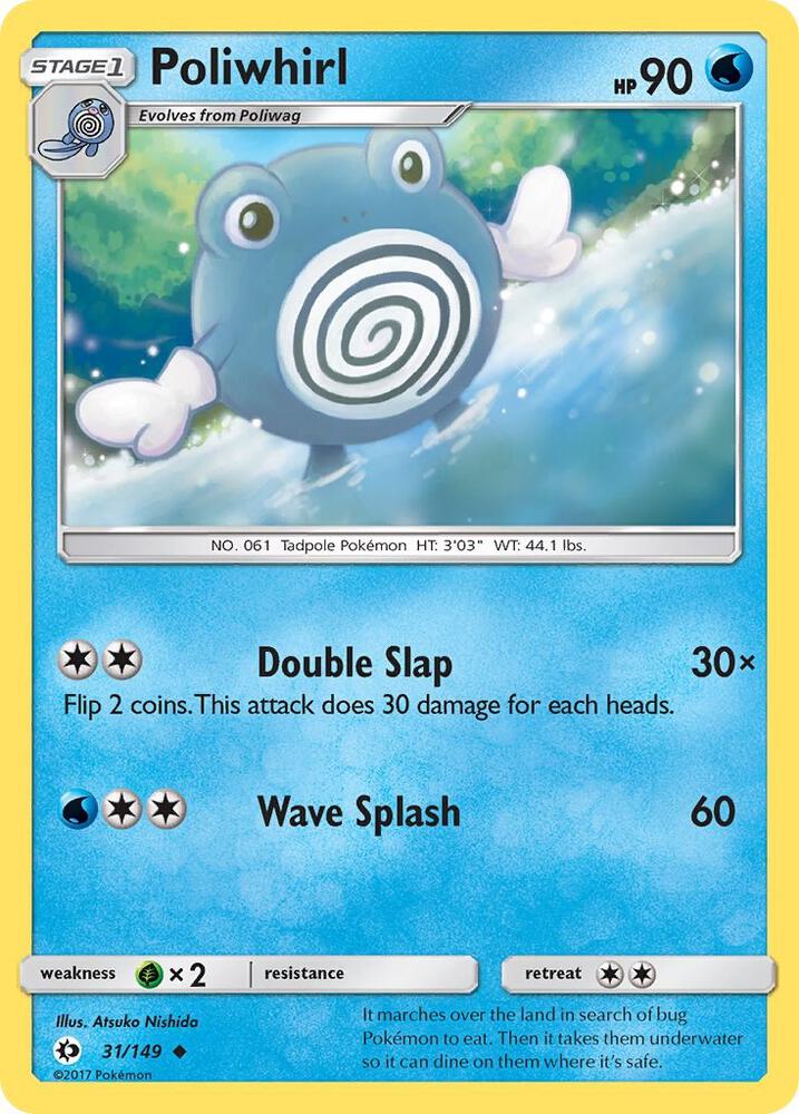 Poliwhirl - SM Base Set