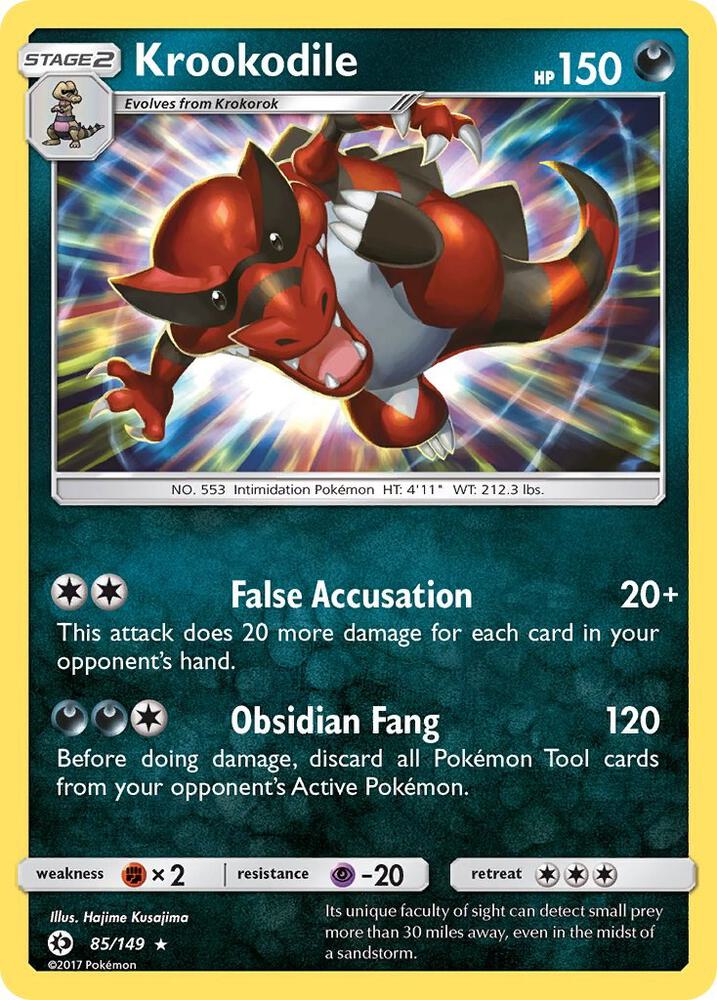 Krookodile - SM Base Set