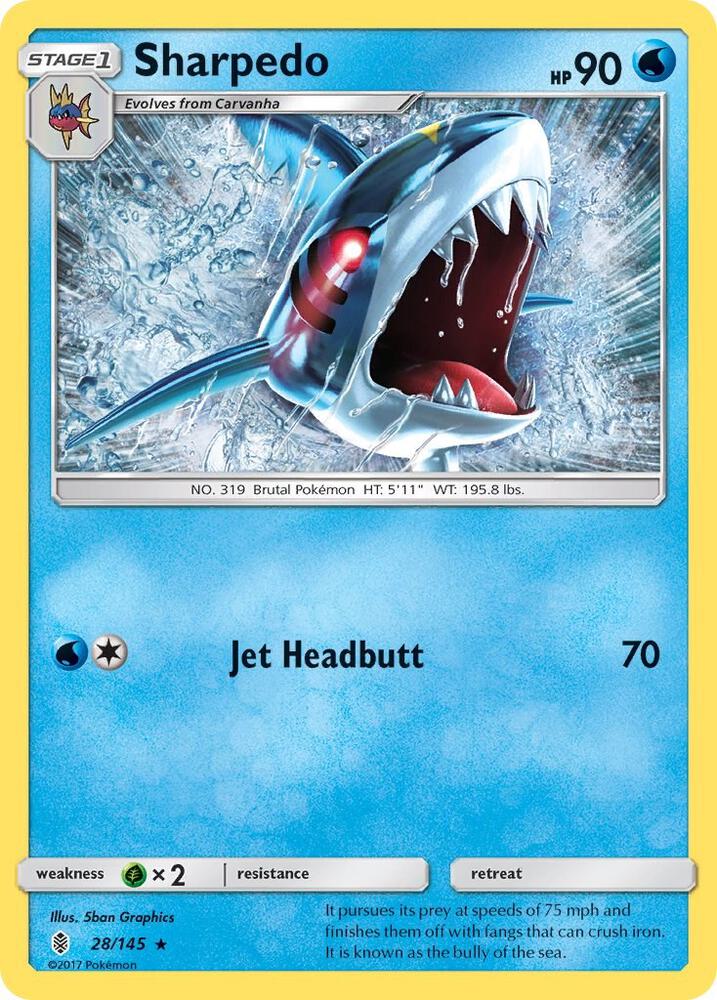 Sharpedo - SM - Guardians Rising