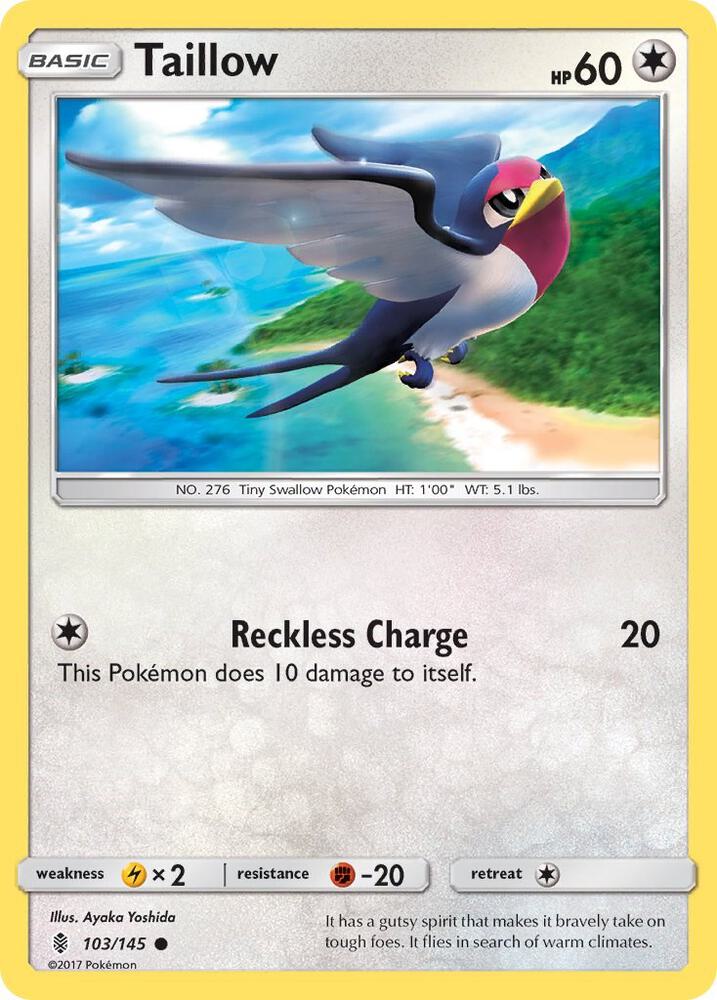 Taillow - SM - Guardians Rising