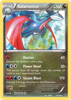 Salamence - 57/108 - Deck Exclusives