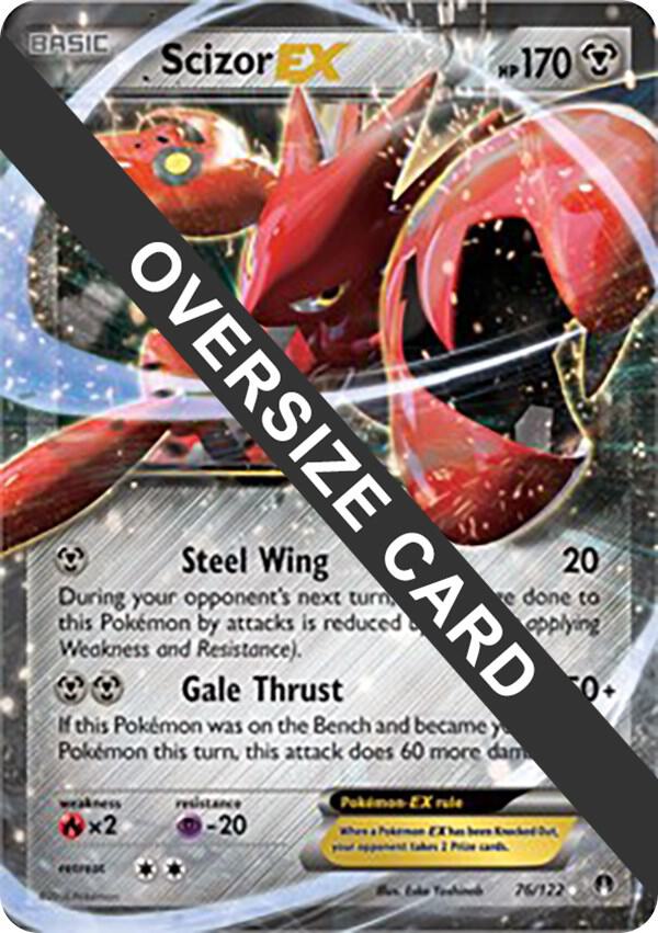 Scizor EX - 76/122 - Jumbo Cards