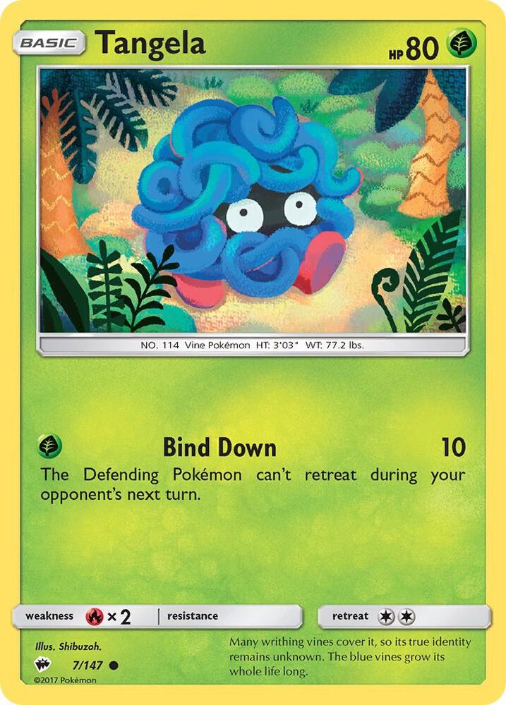 Tangela - SM - Burning Shadows