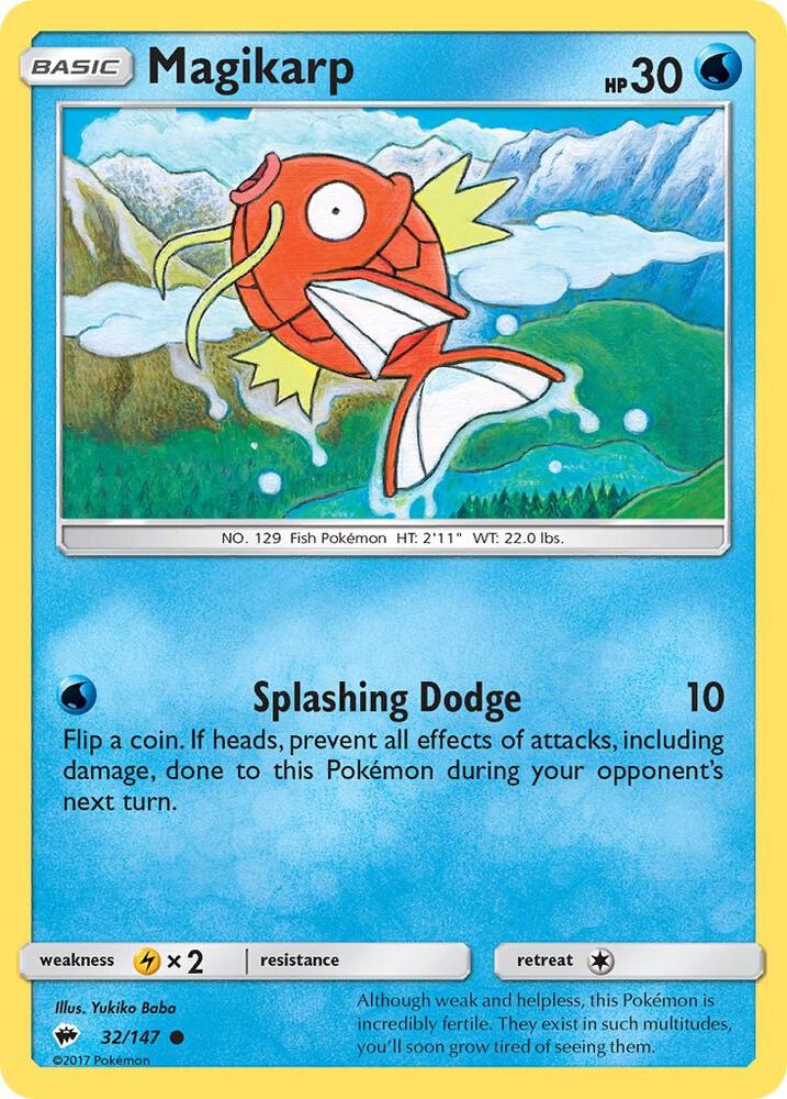 Magikarp - SM - Burning Shadows