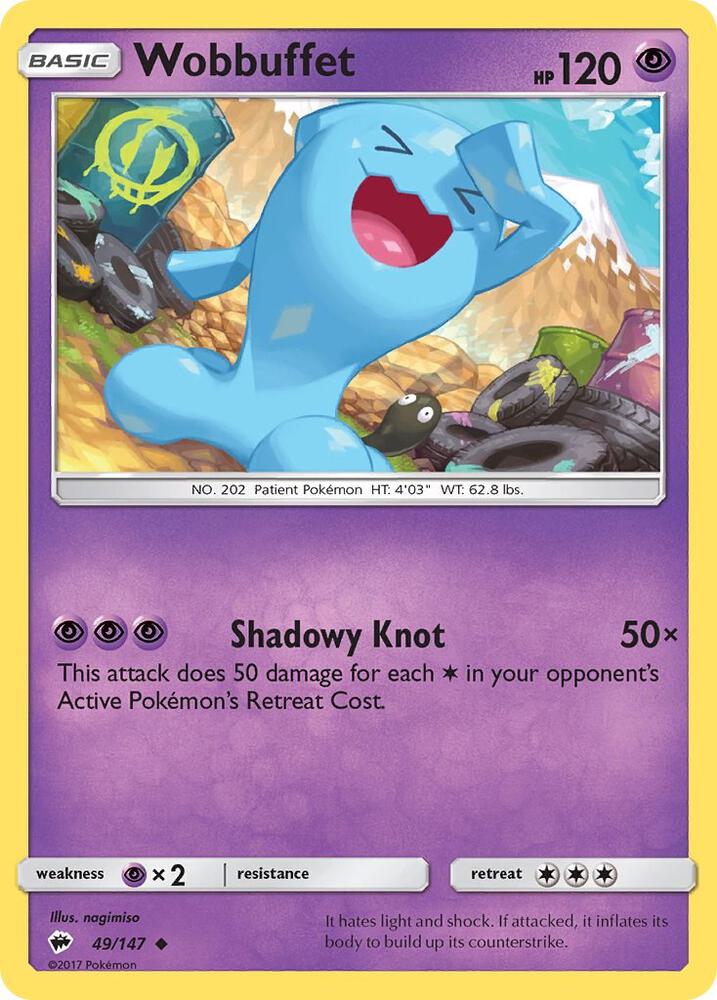 Wobbuffet - SM - Burning Shadows