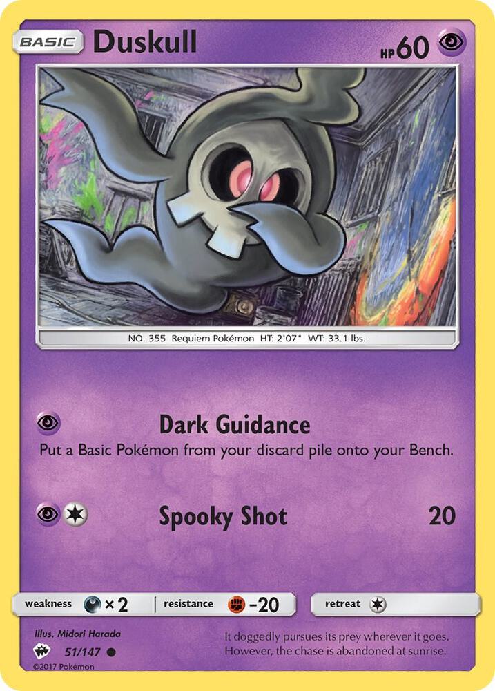 Duskull - SM - Burning Shadows