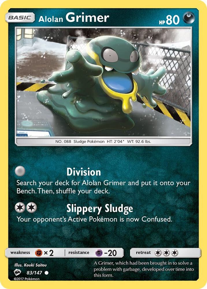 Alolan Grimer - SM - Burning Shadows
