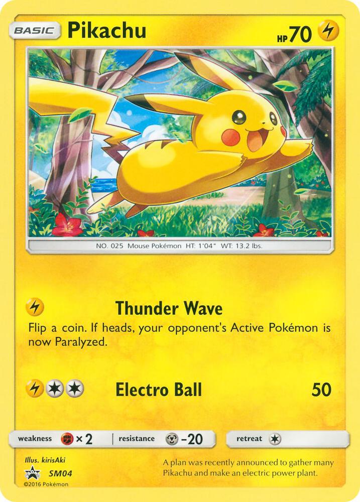 Pikachu - SM04 (Target Non-Holo) - SM Promos