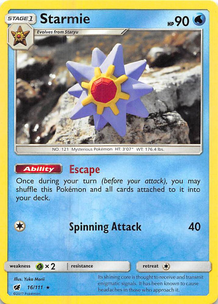 Starmie - SM - Crimson Invasion