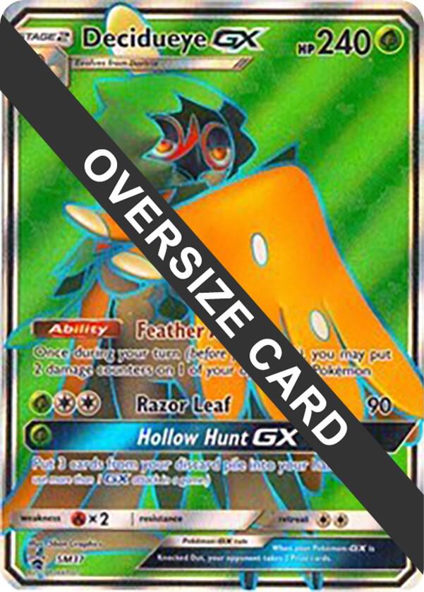 Decidueye GX - SM37 (SM Black Star Promo) - Jumbo Cards