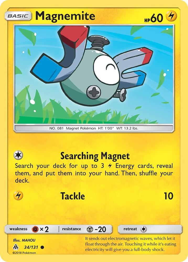 Magnemite - SM - Forbidden Light