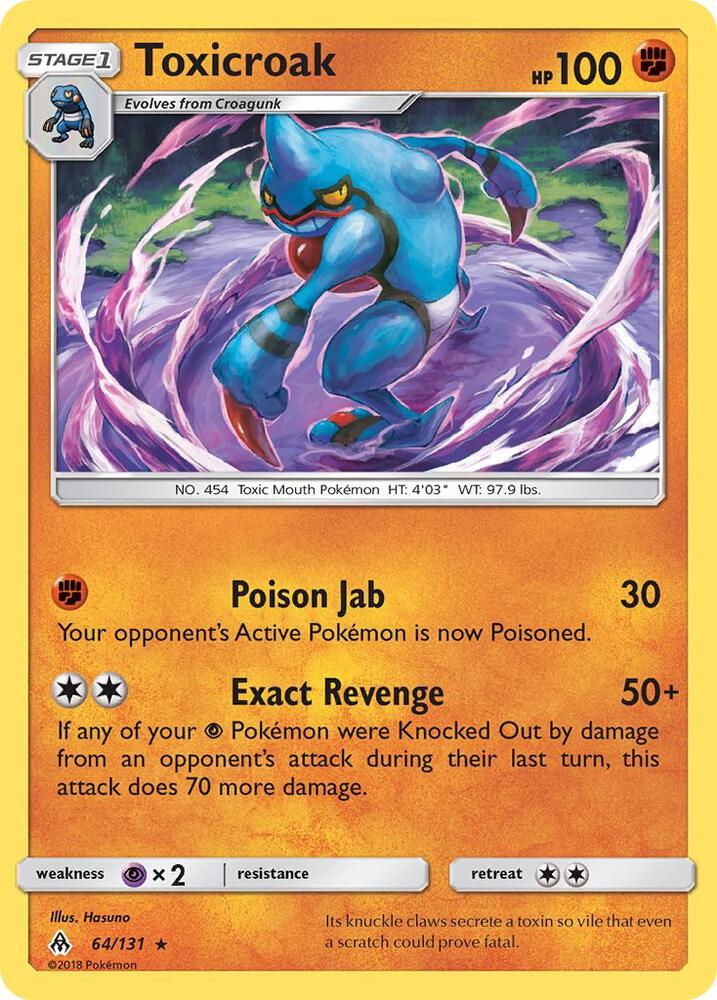 Toxicroak - SM - Forbidden Light