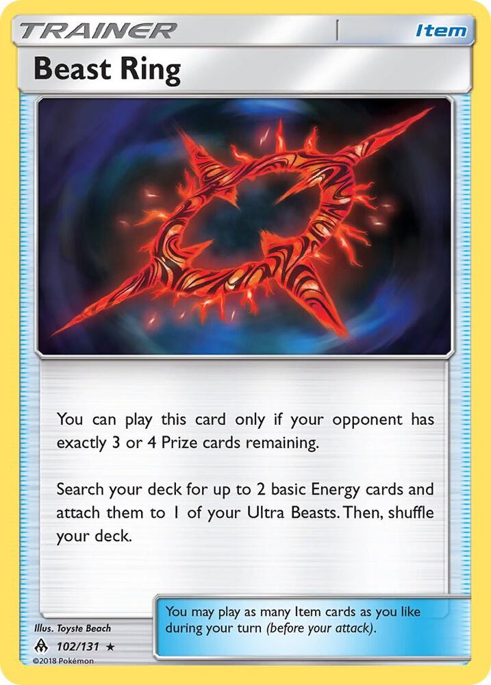 Beast Ring - SM - Forbidden Light