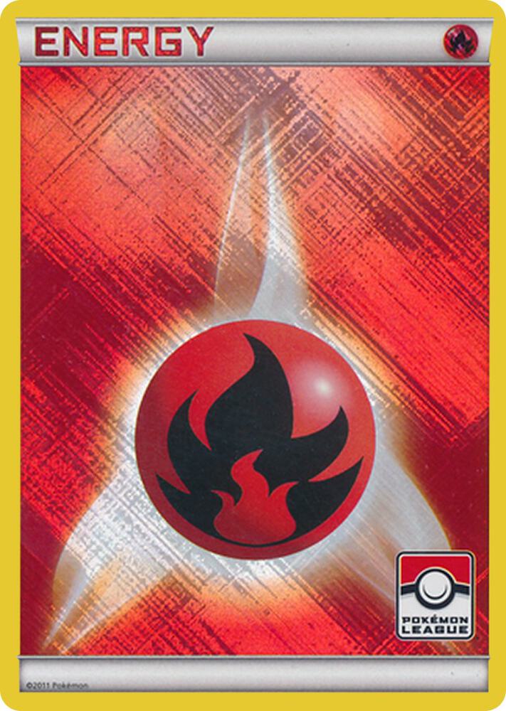 Fire Energy (2011 Pokemon League) - League & Championship Cards