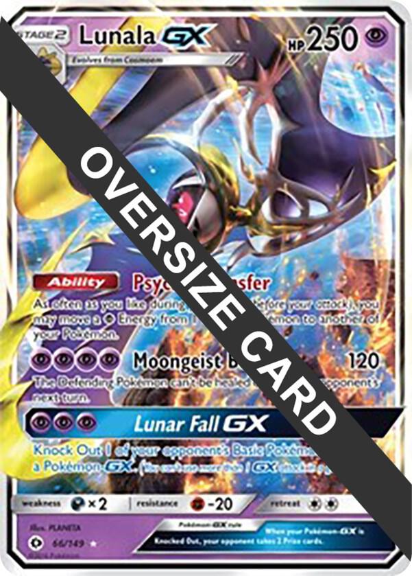 Lunala GX - 66/149 - Jumbo Cards