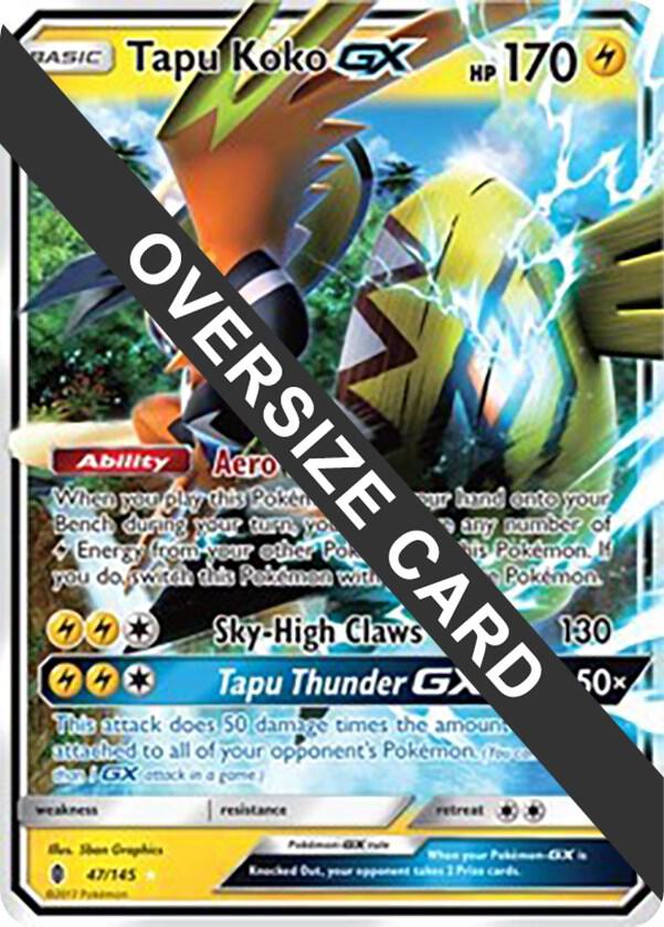 Tapu Koko GX - 47/145 - Jumbo Cards