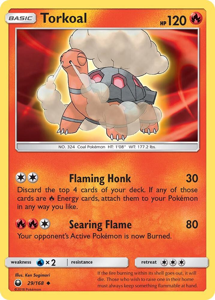 Torkoal - SM - Celestial Storm