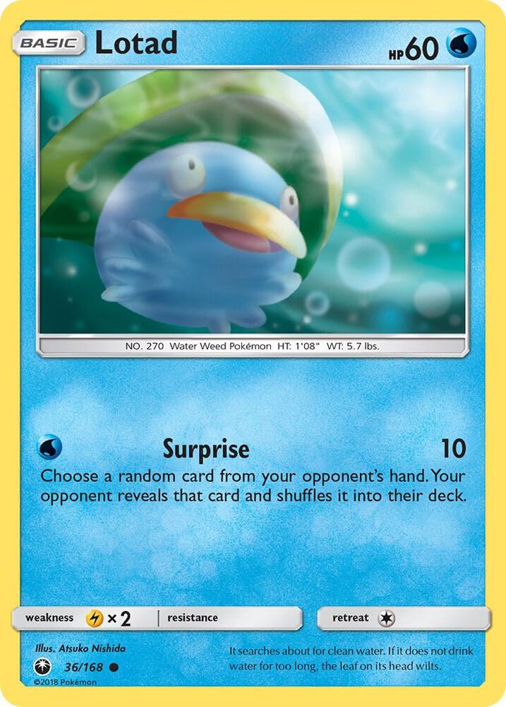 Lotad - SM - Celestial Storm