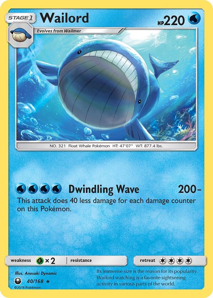 Wailord - SM - Celestial Storm
