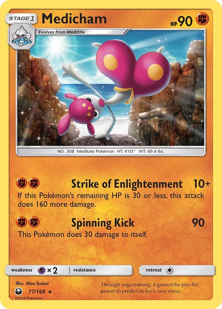 Medicham - SM - Celestial Storm