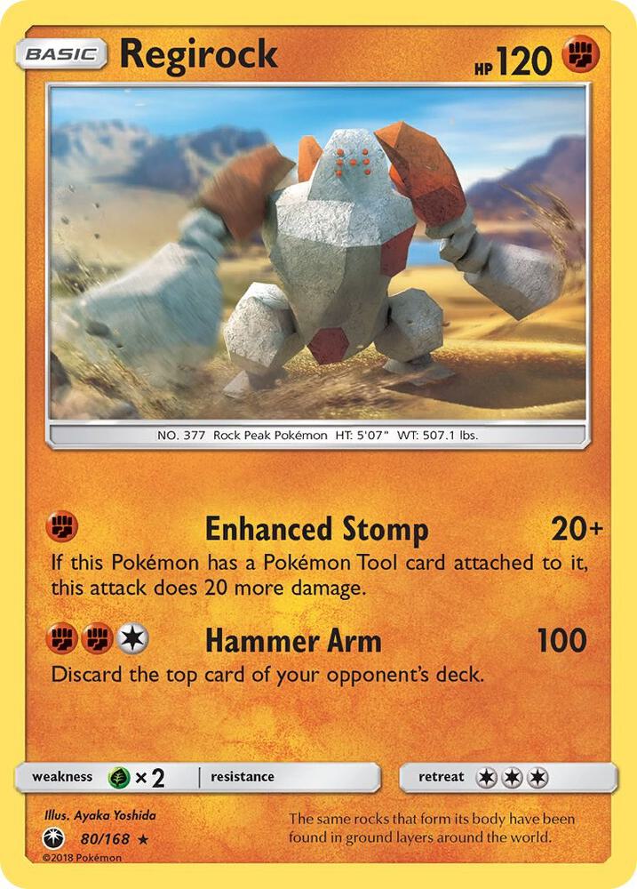 Regirock - SM - Celestial Storm