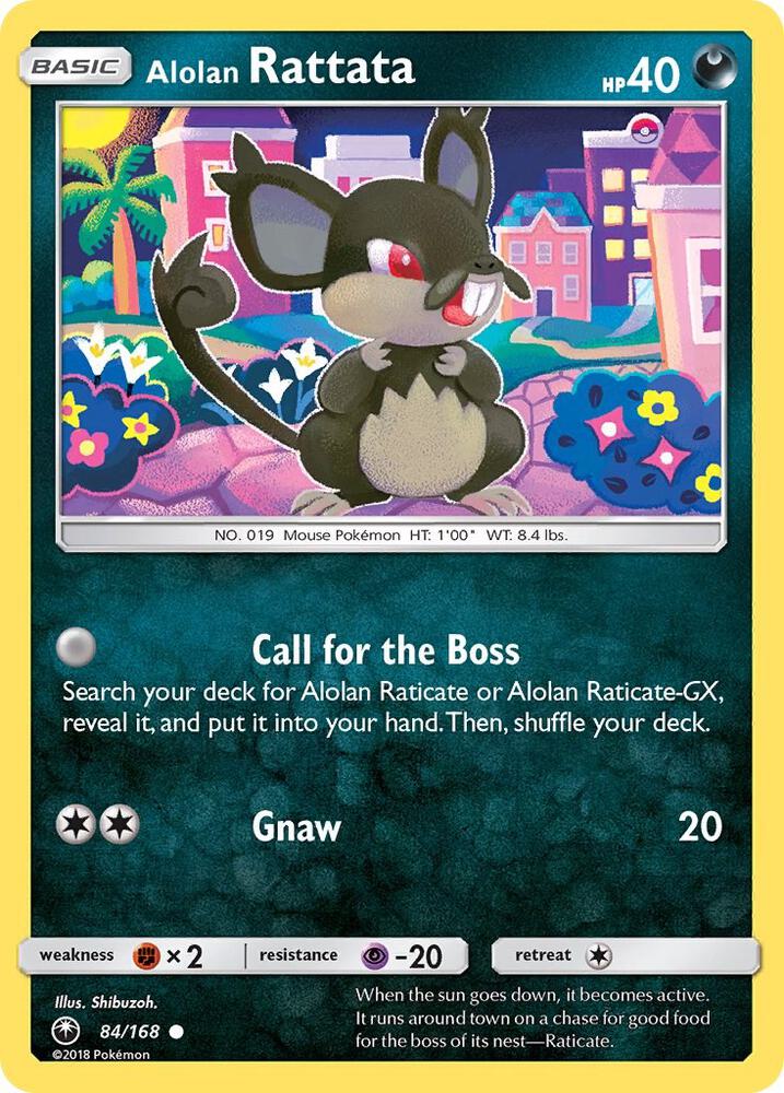 Alolan Rattata - SM - Celestial Storm