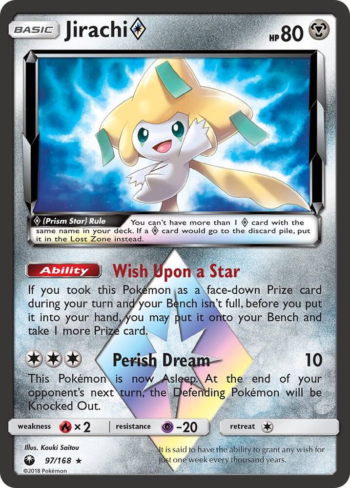 Jirachi Prism Star - SM - Celestial Storm