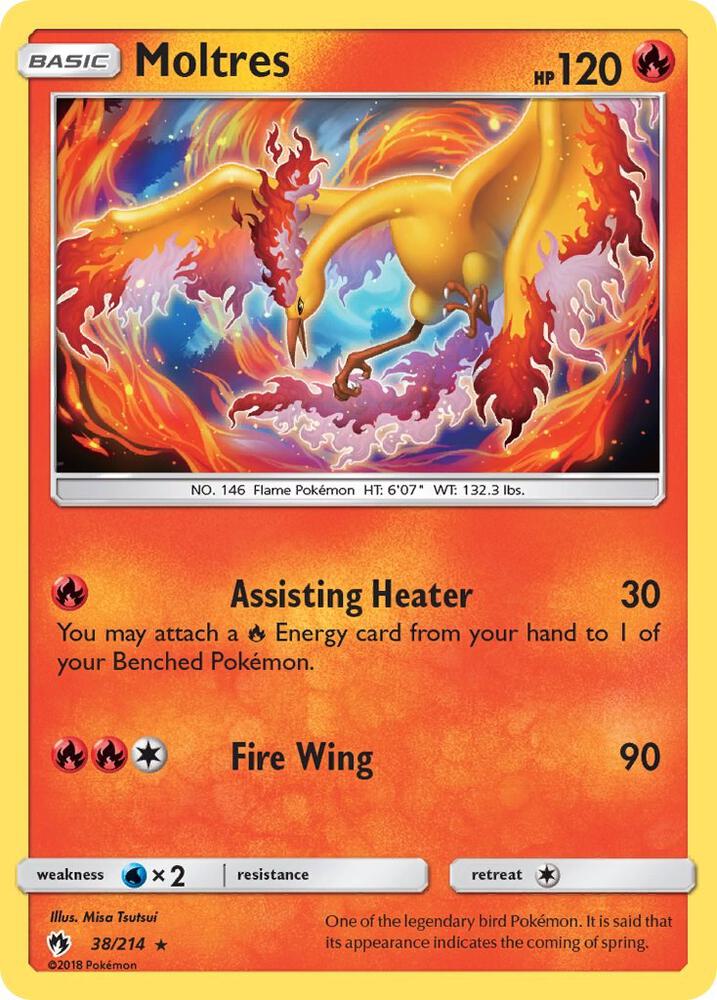 Moltres - SM - Lost Thunder