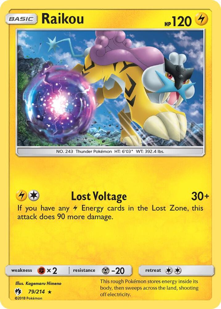 Raikou - SM - Lost Thunder